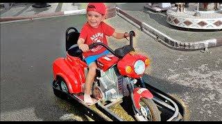 Alex ride on Motorbike * Power Wheels