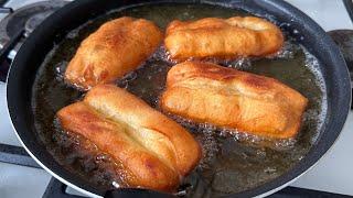  Breads That Never Absorb Oil with 1 Potato and 2 Spoons of Vinegar. It Rises Incredibly.