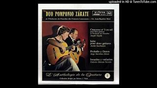 Pomponio et Martinez-Zarate Guitar Duo Faure Pavane op.50