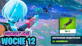 Erziele Kopfschüsse mit einer Erstschuss Schrotflinte - Fortnite Wöchentliche Aufgaben Woche 12