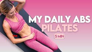 5 Min Intense Abs Workout | Tone & Strengthen Your Core | Pilates at Home