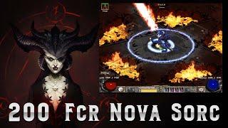 The 200 FCR Nova Sorceress Build - Diablo 2