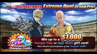 Grand Summoners x One Punch Man Extreme Duel Grand Prix!