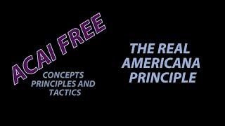 The Real Americana Principle - Malachy Friedman