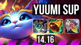 YUUMI & Zeri vs NAMI & Smolder (SUP) | 5/2/13, 900+ games | EUW Master | 14.16