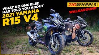 2021 Yamaha R15 V4 And R15M Detailed Walkaround ft. R15 V3 | ZigWheels.com