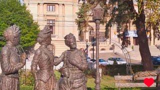 A glimpse of my city, Ploiesti Romania.. downtown, parks, mall