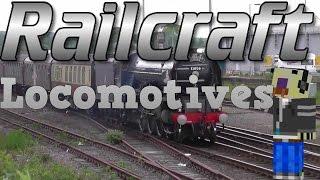 Minecraft Railcraft Tutorial : Steam Locomotives