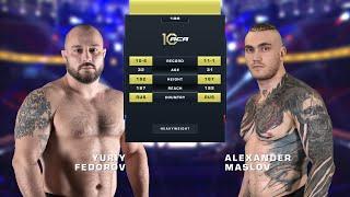 Юрий Федоров vs. Александр Маслов | Yuriy Fedorov vs. Alexander Maslov | ACA 186