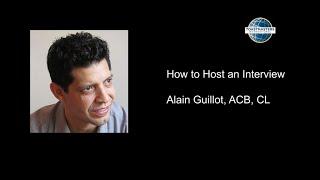 How to Host an Interview - Alain Guillot 2018-12-19