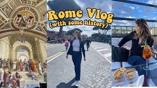 Rome vlog with some history