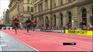 Wallace Spearmon Sanya Richards Ross The Streets of Manchester 2012