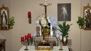 LIVE Eucharistic Adoration - Sisters of Divine Mercy