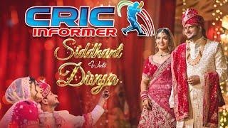 CricInformer's Royal Wedding.....Siddhant Weds Divya️️. Happy Holi
