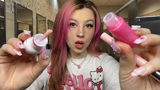 ASMR| Hello Kitty Girl Gives You A Hello Kitty Makeover🪄