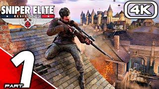 SNIPER ELITE RESISTANCE Gameplay Walkthrough Part 1 (4K 60FPS) No Commentary