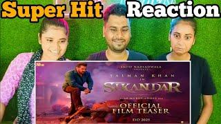 SIKANDAR Official Film Teaser | SIKANDAR Official Film Teaser Reaction