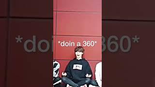 I.N doing a 360 | Kpopbeingkpop