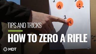 How to Zero your Rifle and Choose Factory Ammo - MDT Precision Rifle Tips & Tricks