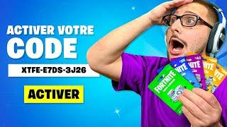 COMMENT UTILISER VOS CARTES V-BUCKS sur FORTNITE !