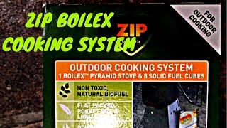 Zip Boilex Pyramid Stove - Clean Burning Outdoor Cooking System