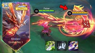 TOP 1 GLOBAL MOSKOV BEST 1 HIT DELETE BUILD 2024 (recommended build and emblem) - MLBB