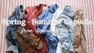 Spring & Summer Capsule Wardrobe | Ultra Minimalist Wardrobe | 10 Item Capsule Wardrobe | Minimalism