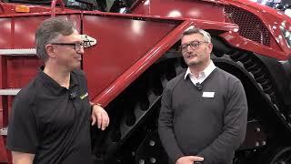 Case IH Steiger Quadtrac 715 wins tractor of the year at EIMA International 2024 in Bologna, Italy