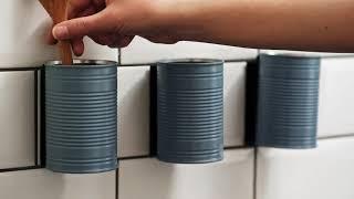 How to Make a DIY Kitchen Utensil Holder | VELCRO® Brand