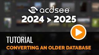 Converting an older ACDSee Database