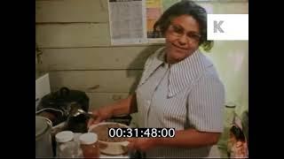 1970s Louisiana, Family Eating Dinner, Creole Food