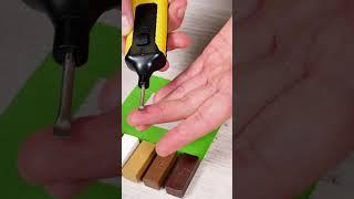 Laminat Reparatur - einfach Dellen selbst ausbessern  #laminat #reparatur