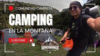 Campamento en la Montaña ️ Lugares para ACAMPAR en Colombia