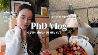 PhD Vlog | Going to lab | Weeknight one pot meal | Unexpected challenges of earning a doctorate