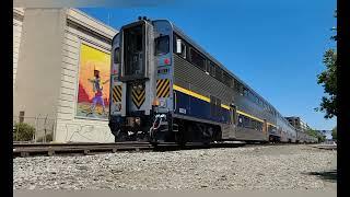 AlwaysTrainsHD Cell Phone Series: A Variety of Trains in Jack London Square (Oakland, CA 2020)