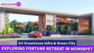 Exploring Fortune Retreat in Mominpet || Open Plots for Sale in Hyderabad || Hyderabad Real Estate