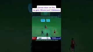 Zaman khan batting highlights |champions cup 2024#cricket ..#jabir #babarazam