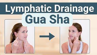 A Correct Gua Sha Lymphatic Drainage Routine