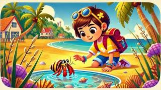  Bella and Snappy's Seashell Quest – A Magical Beach Adventure! 