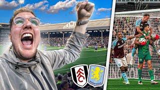 MARTINEZ PENALTY SAVE as VILLA WIN AT FULHAM! 