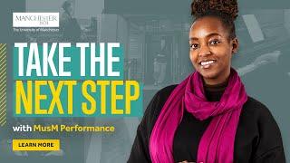 Future Musician in Progress! - Study MusM Music Performance at The University of Manchester