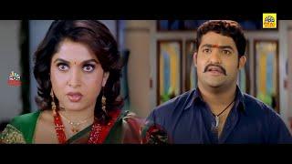 ஐயோ நீங்க படியில நடந்து வரும்போது படையப்பா நீலாம்பரி மாறி இருக்கீங்க, Jr.NTR, Ramya Krishnan, Scenes