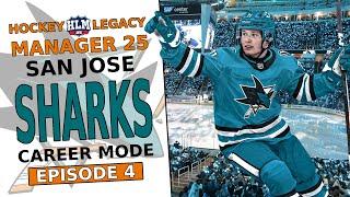 "Strengthening The Core!" | EP.4 | HLM 25 San Jose Sharks Career Mode