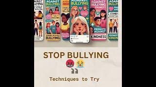 Stop Bullying Now! | Essential Anti-Bullying |Tips| Strategies | Speak Out|Promote Kindness| Bullies