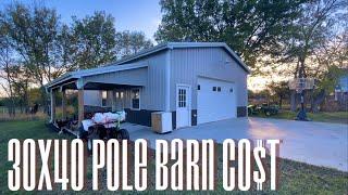 Cost To Build A 30x40 Pole Barn