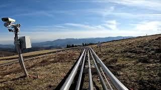 Luge Sur Rail Le Markstein | Onride/POV 4K | Frankreich | Wiegand Sommerrodelbahn