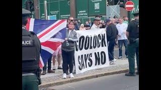 Irish Far-Right Group Joins Belfast Loyalists in Violent Anti-Muslim Protest