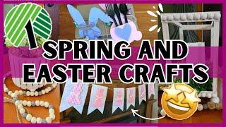 Dollar Tree DIY Spring and Easter Crafts! Let's Kick off a New Season of Decorating! Mega Video!