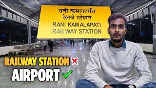 24 hours at India's first world-class railway station: Rani Kamalapati