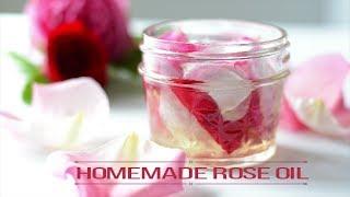 How to Make Homemade Rose Oil